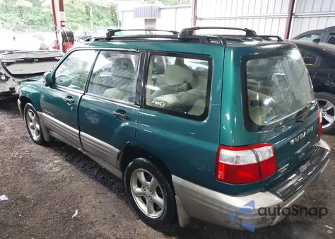 2001 Subaru Forester S from USA, damaged, VIN JF1SF65501HP00334